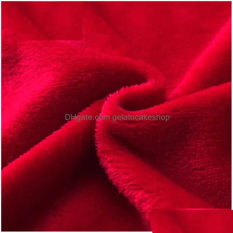 blankets red flannel blanket soft throw blanket on sofa bed plane travel plaids adult home textile solid color blanket travel