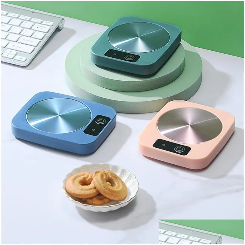 Coffee Mug Warmer Electric Coffee Warmer Heating Beverage Milk Tea Hot Chocolate Office Desk Use Coaster HW0101