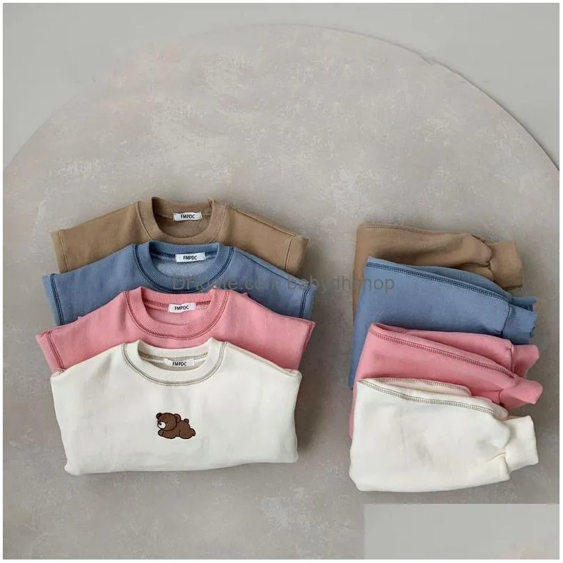 clothing sets luxury designer 2pcs baby boy clothes sets spring toddler girls clothes kids tracksuit for girl suit children clothing
