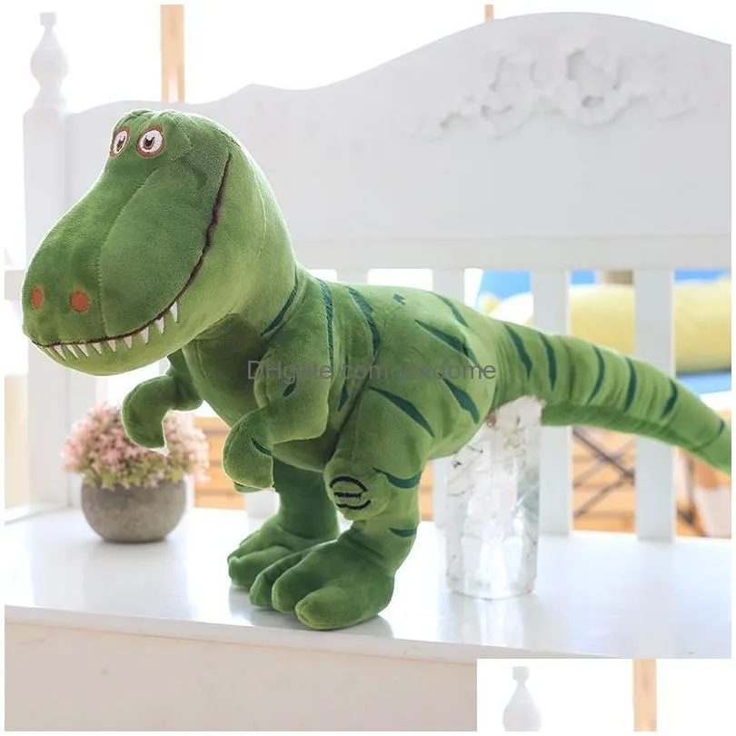 Stuffed & Plush Animals Wholesale Plush Jurassic Toy Hy Wy Cartoon Craft Action Doll Baby Stuff Lot Dinosaur Christmas Drop Delivery T Dhpgy