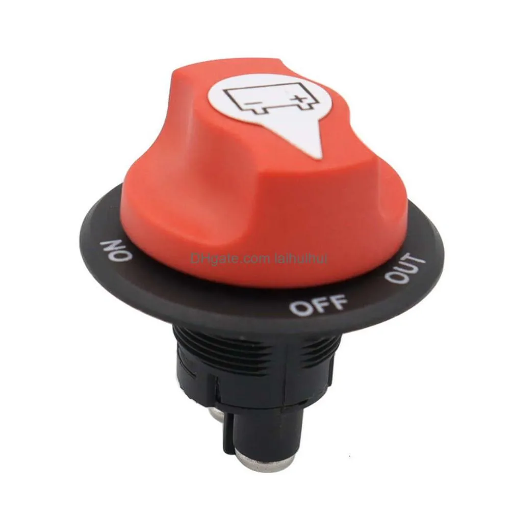  car battery rotary disconnect switch safe cut off isolator power disconnecter for motor truck marine boat rv auto accessories