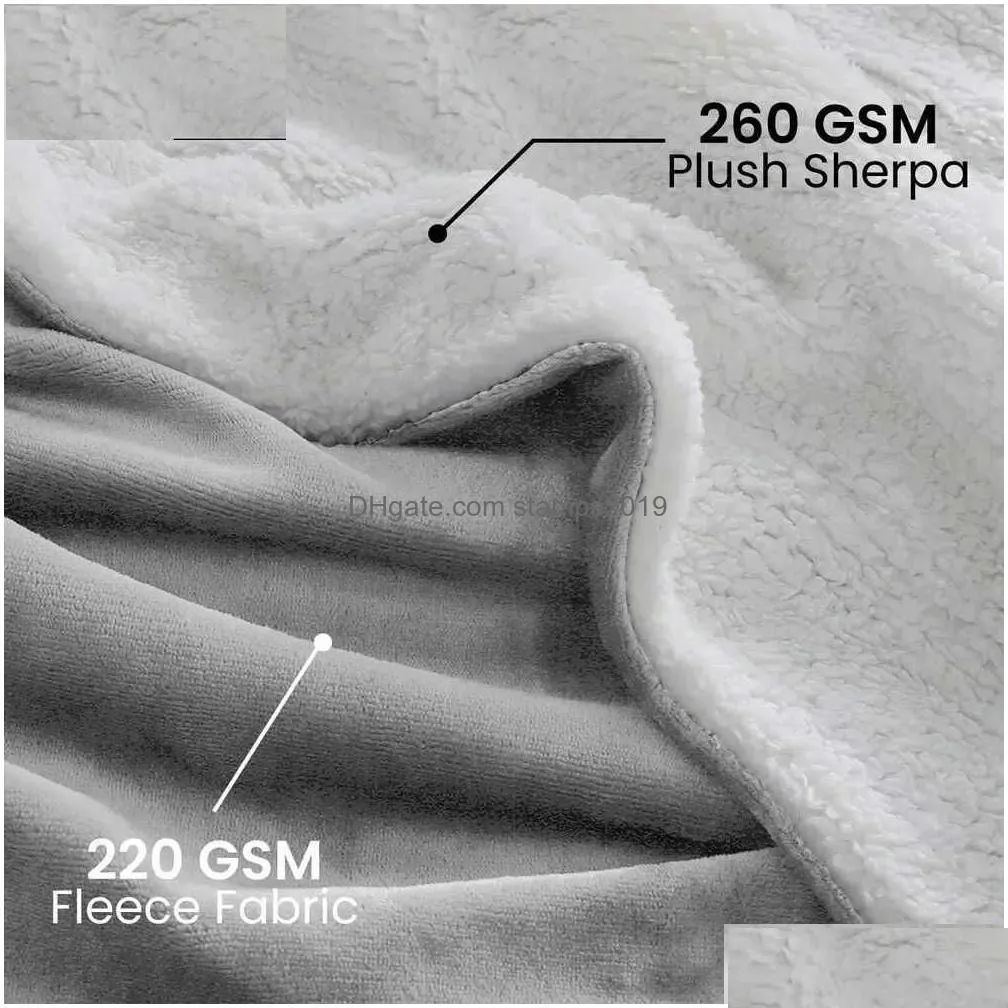 blankets zhenxishushimoxi large sherpa fleece blanket double thick soft warm bed sofa throw blanket double king size winter warm