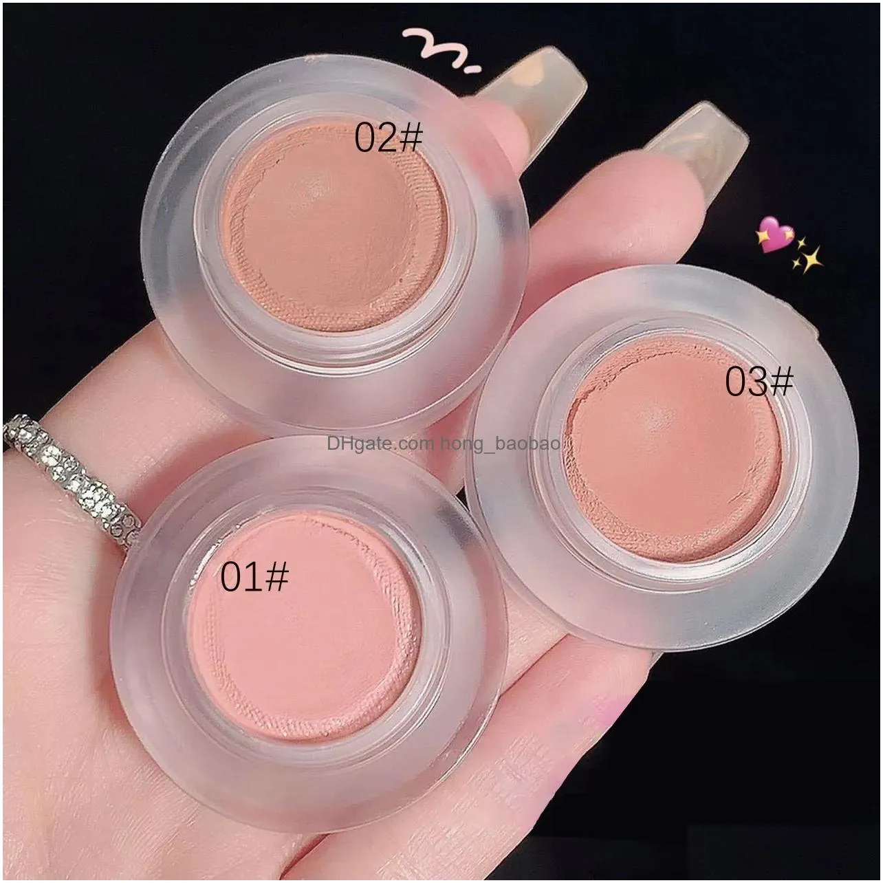 blush 1pc forever nude monochrome brightening matte rouge natural highlighting three dimensional eye shadow makeup cosmetics 230725