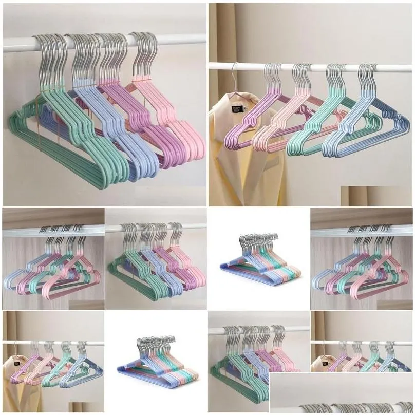 Hangers & Racks P Bold Immersion Plastic Clothes Hanger For Dormitory Adt Household Use Drop Delivery Home Garden Housekeeping Organiz