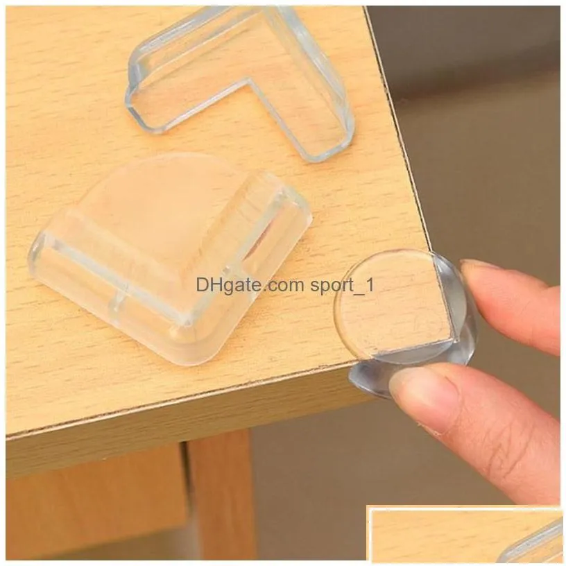 Furniture Accessories Table Corner Protector Cabinet Angle Guard Bed Glass Corners Er Anti-Collision Edge Cushion Children Safety Ba