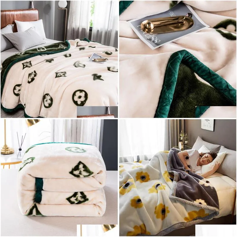 thickened milk plush blanket bed sheet raschel plush office nap blanket coral plush single person blanket