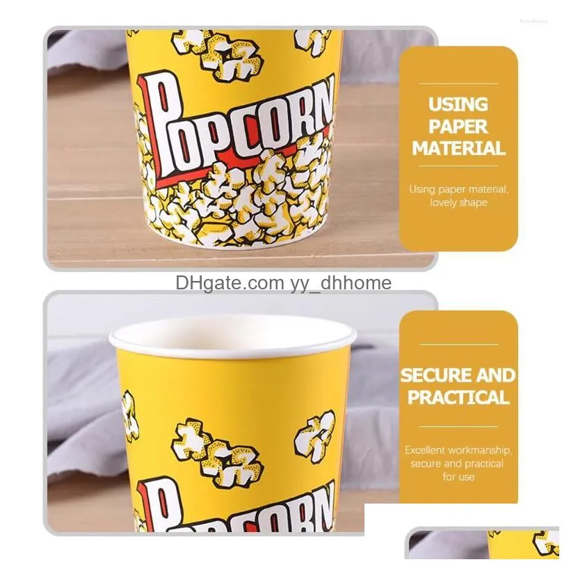 gift wrap popcorn boxes box night movie party containers candy container bucket treat reusable theater supplies buckets holders