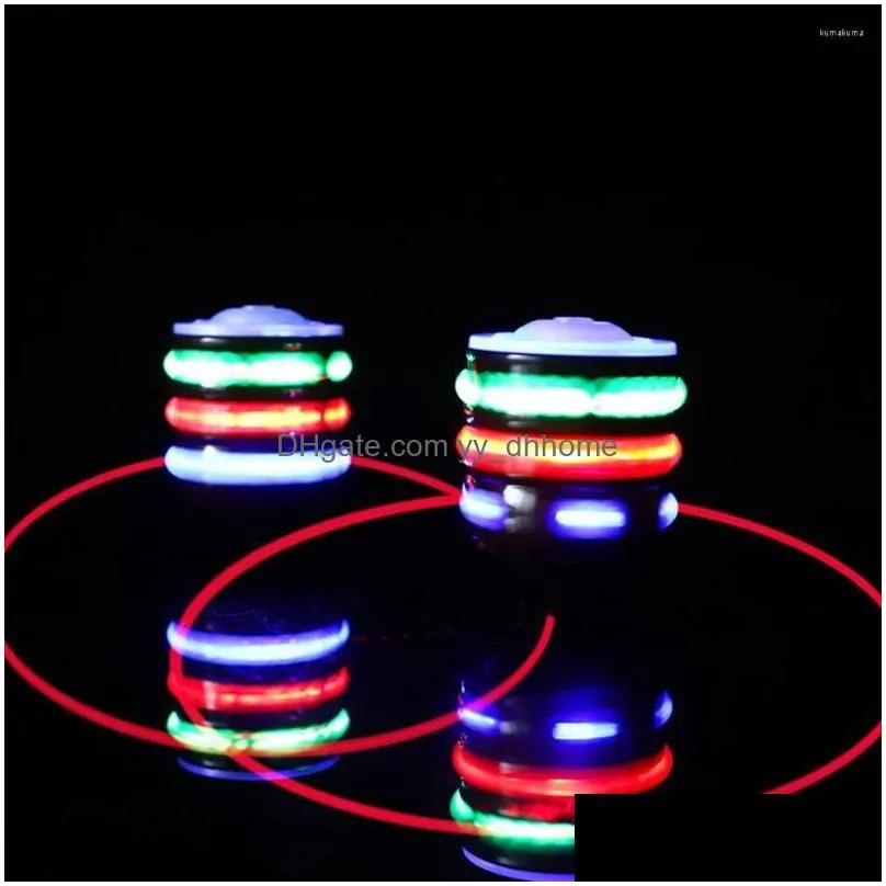 party favor 2pcs led lighting music top toys childrens day boys and girls birthday gifts easter christmas carnival pinata
