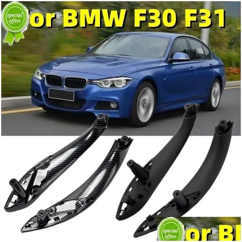 New Car Accessories Auto Inner Doors Handle Pull Trim Cover For BMW 3 Series 2012-2017 F30 F80 F31 F32 F34 F35 51417279312