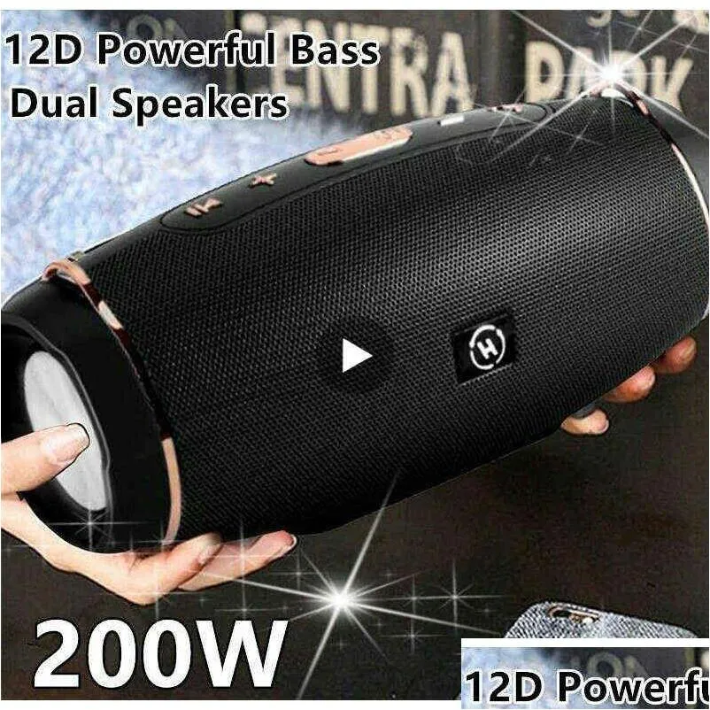 Others11 Portable Speakers Radio Powerf Subwoofer Fm Wireless Caixa De Som Bluetooth Speaker Music Sound Box Blutooth For Large High Dhhvj