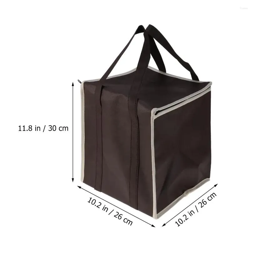 Take Out Containers Nonwovens Insulated Tote Bag Cooler Food Delivery Bags Grocery (40 X 40 43cm)