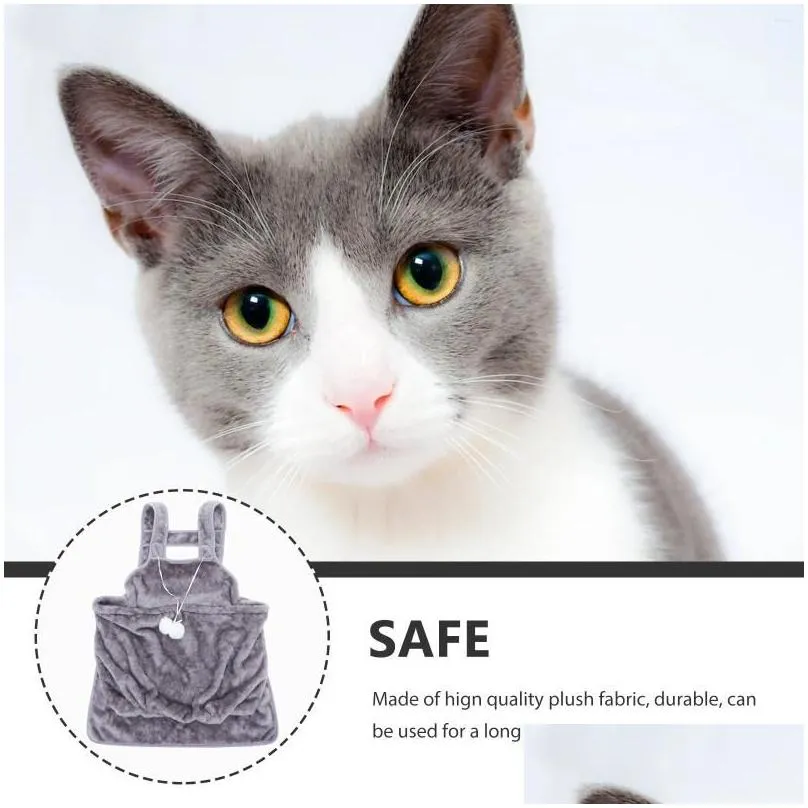 Dog Carrier Cat Apron Bag: Outdoor Sleeping Bag Shoulder Carry Kitten Hands Free Sling Accompany For