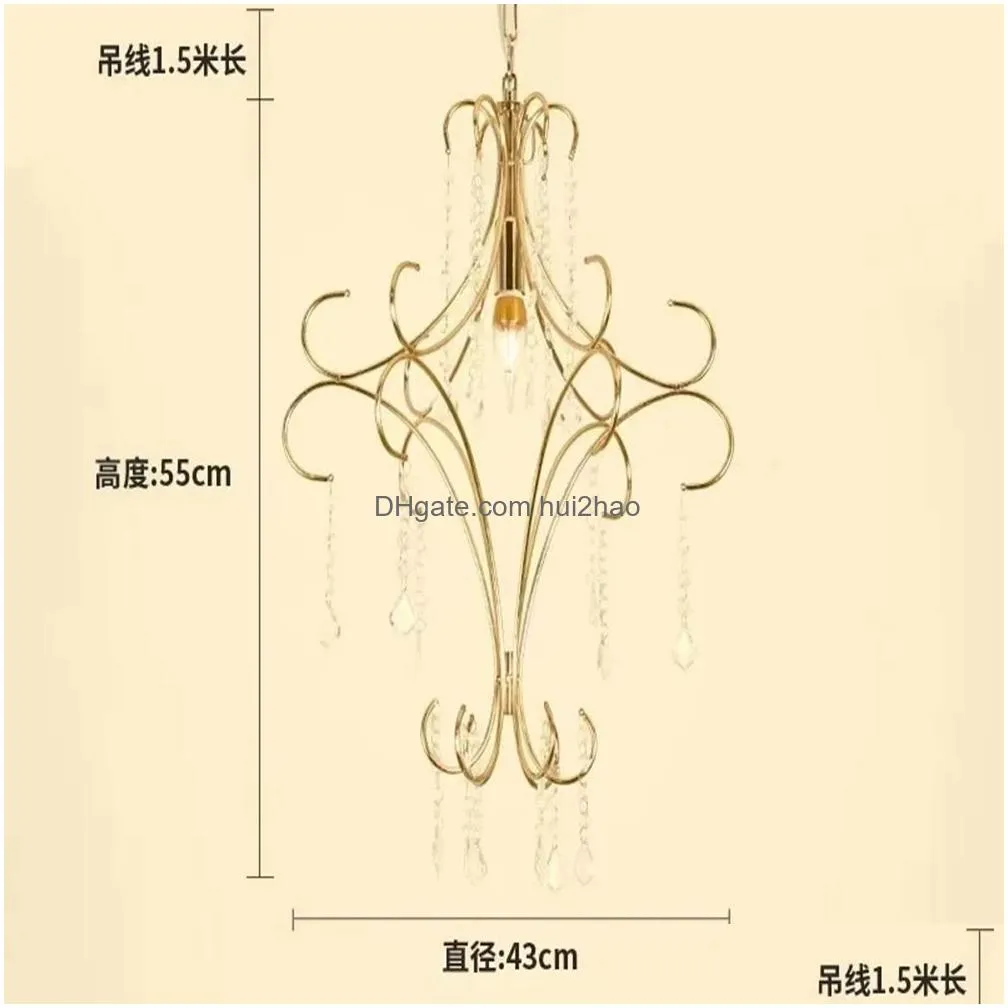  customized size wedding metal gold arch stand hanging chandeliers wedding stand decoration 0012