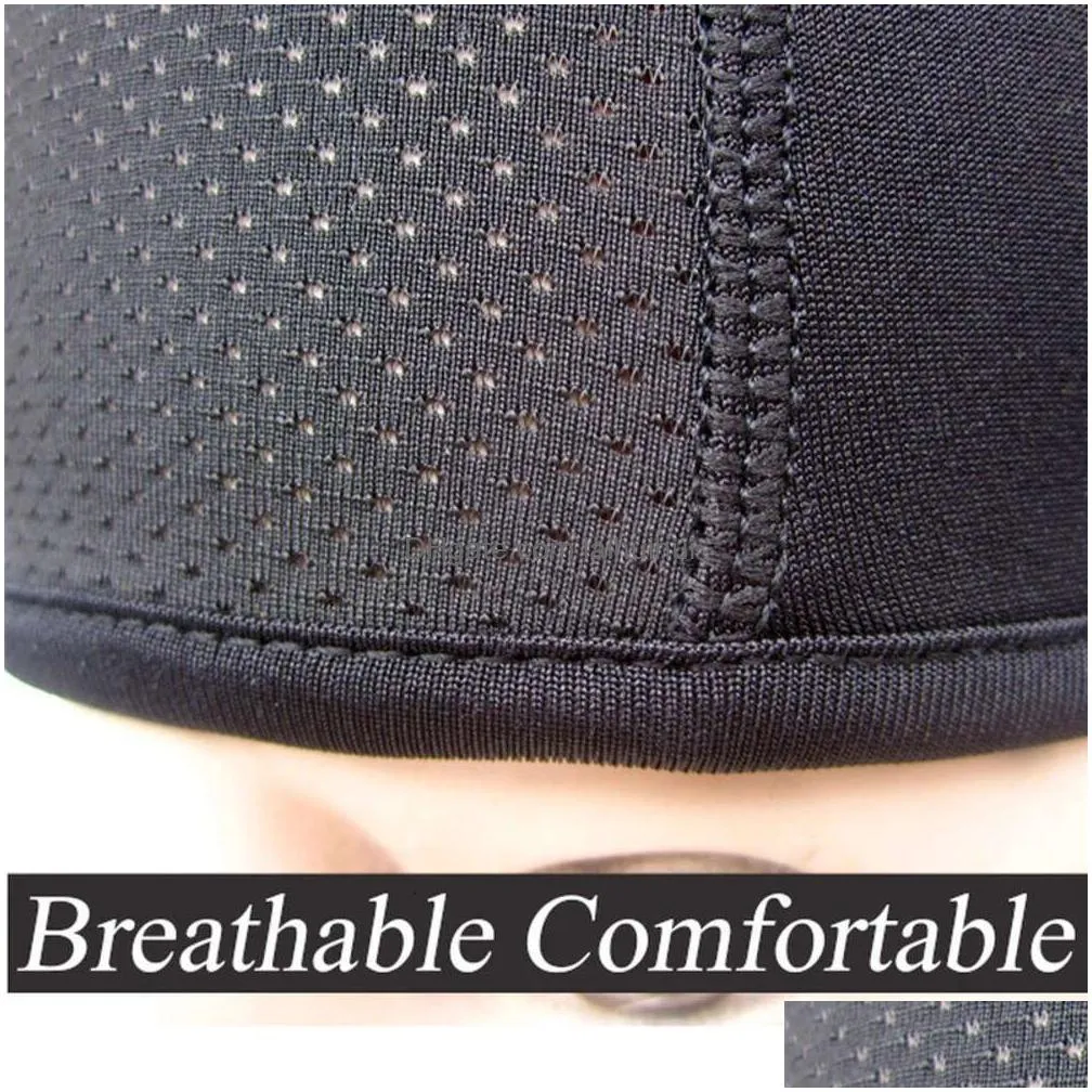  motorcycle helmet inner caps balaclavas breathable cycling quick-drying wicking cooling hat universal men women sports dome cap
