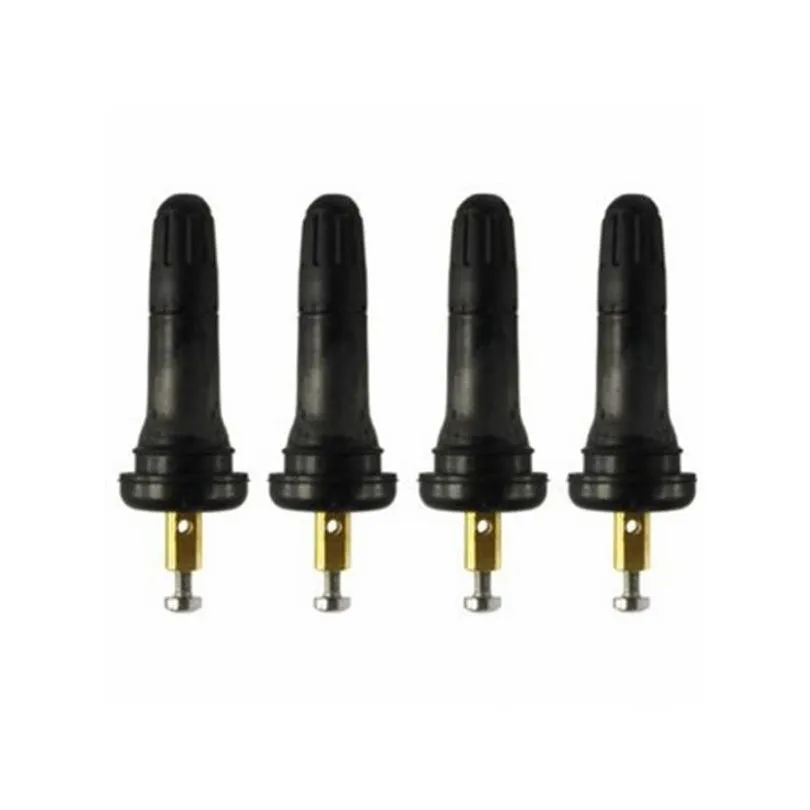 Universal TPMS Tire Pressure Monitoring System Tire Valve Stems Anti-explosion Snap In Tire Valve Stems Rubber+Metal