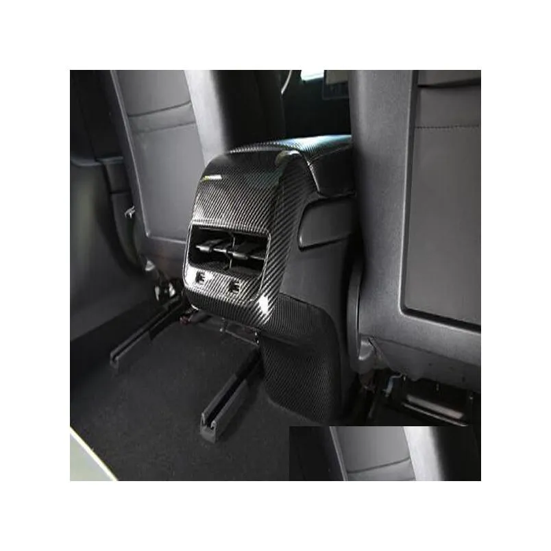 1 centre armrest decorative cover+1 rear air condition vent decorative cover+1 rear Kick proof guard panel For Tesla Model3 model 3