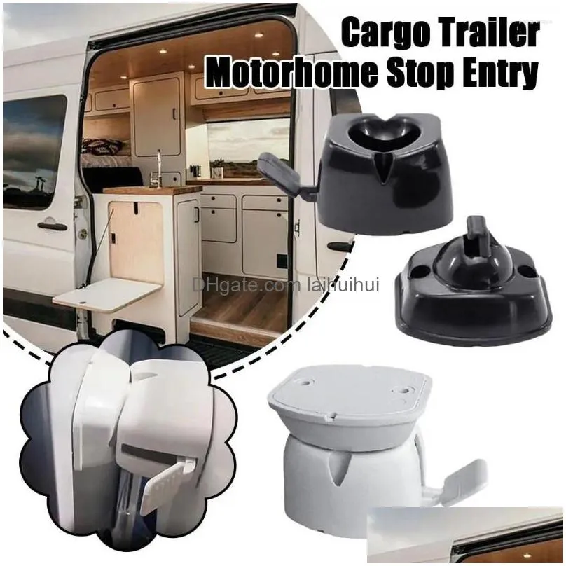 all terrain wheels universal rv baggage door catch compartment clips plastic motorhome trailer latch entry holder stop cargo t9y8