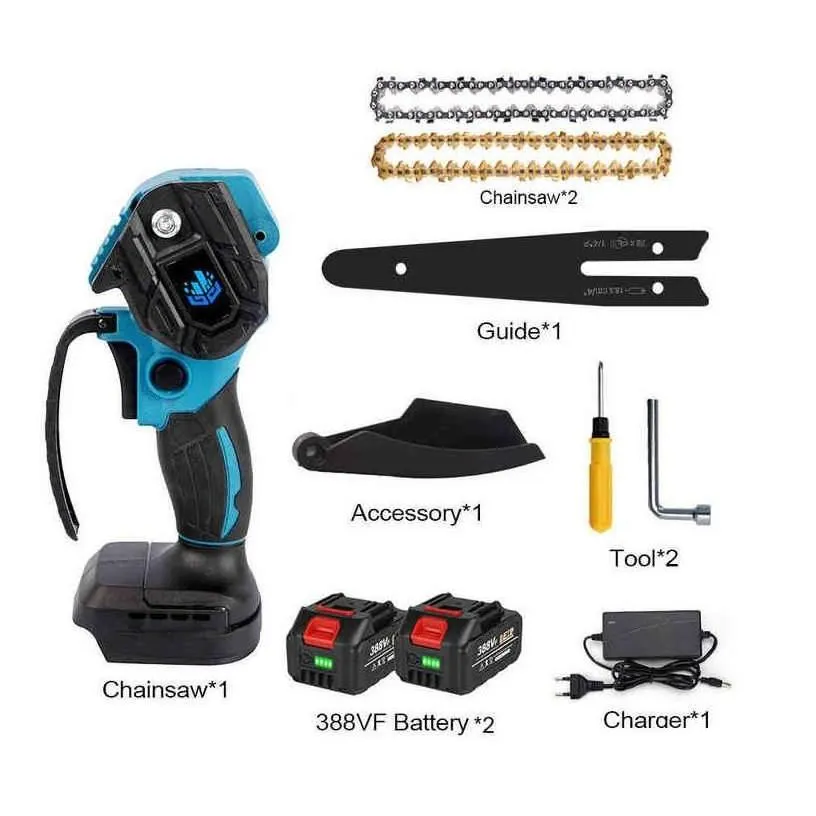 Power Tool Sets Brushless Electric Impact Wrench /Angle Grinder/ Hammer/Electric Blower/Reciprocating Chain Saw Series Bare Tools Dr