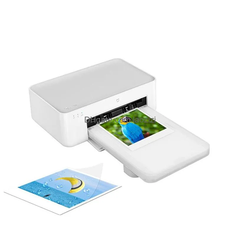 xiaomi mijia p o printer 1s high definition color sublimation 3/6 inch portable p o paper portable smart app remote printer