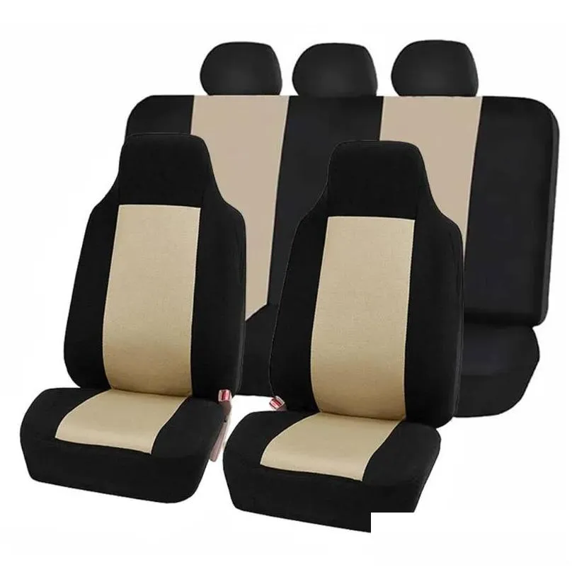 Car Seat Covers Universal Cover Protector Cushion Color-blocking Protective Interior Accessories