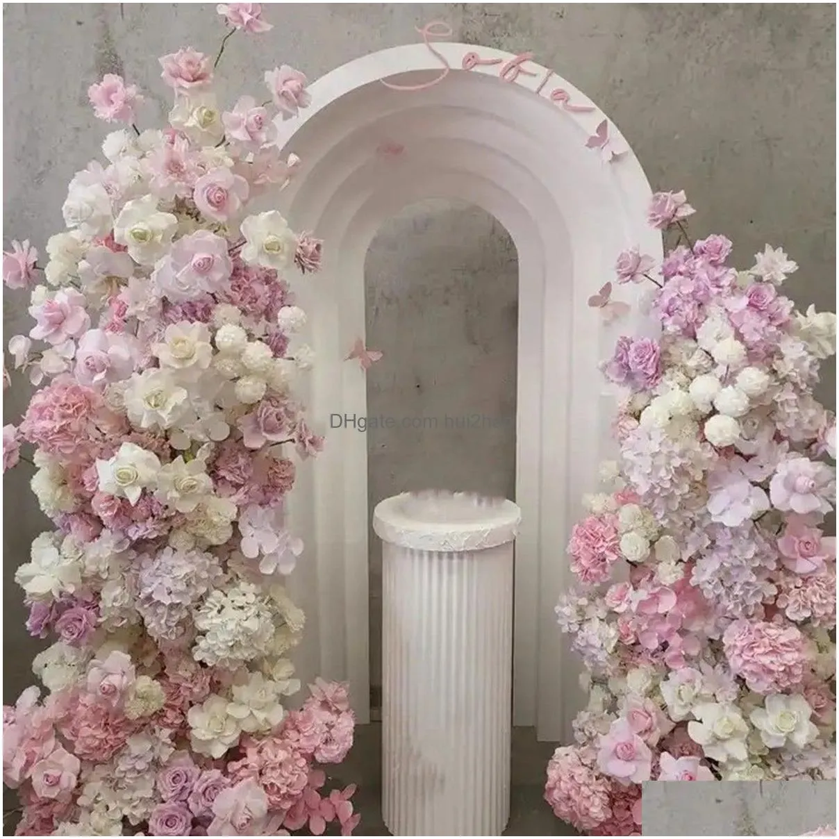no flowers no including decoration itemwedding decorations acrylic arch backdrop stand s flower stand wedding supplies wedding events stage background arch