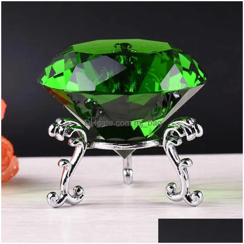 Decorative Objects & Figurines Crystal Diamond Home Decoration Desktop Birthday Gifts Girlfriend Classmate Boss Colleague Office 21060 Dhq4W