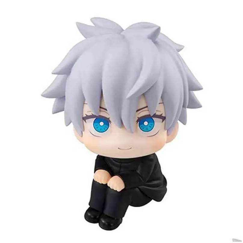 Action & Toy Figures Jujutsu Kaisen Figurine Cute Gojo Satoru Itadori Yuji Look Up Pvc Action Figure 220118 Drop Delivery Toys Gifts A Dhxwq