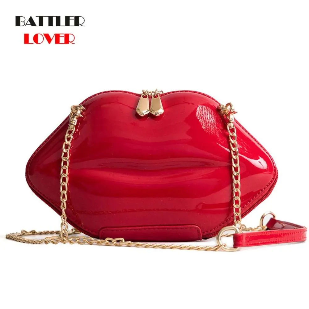 Mouth Shape Bags for Women 2019 Bags Women Handbag Bolsa Feminina Shoulder Messenger Bag Luxury Handbags Girls Crossbody Bag