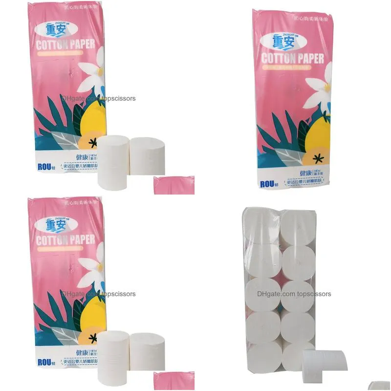 Toilet Paper Factory Direct Sales Of Toilet Paper Rolls And Household Drop Delivery Health Beauty Health Care Sanitary Paper Dh0Cp