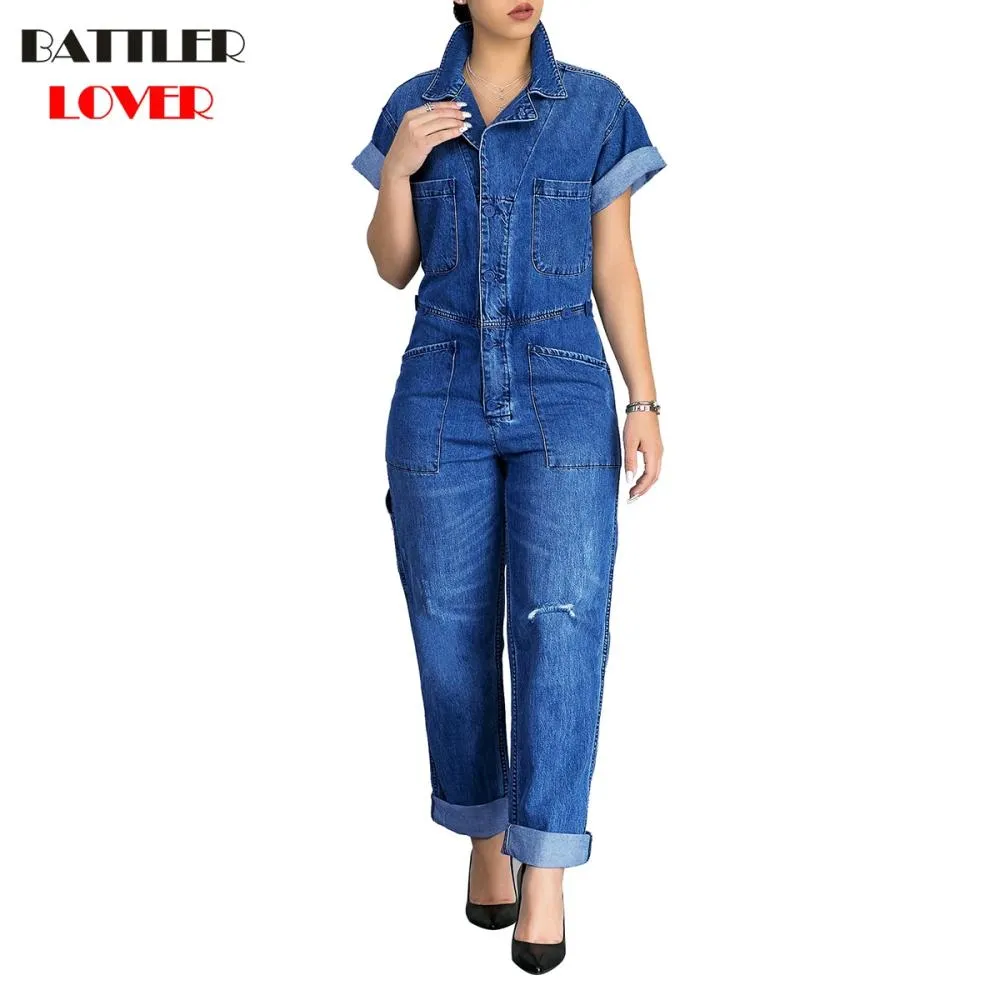 2019 Jean Bodysuit Womens Jumpsuit Body Feminino Combinaison Femme Rompers Womens Denim Jumpsuits Body Mujer Women Bodies Femme