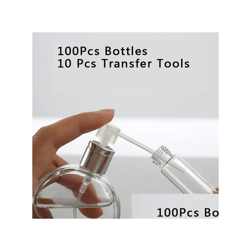 Packing Bottles Wholesale 2 3 5 7 10 15 Ml Gram Mini Clear Glass Spray Bottle Atomizer Refillable Per Vial Fine Mist Empty Cosmetic Sa Dhwmt