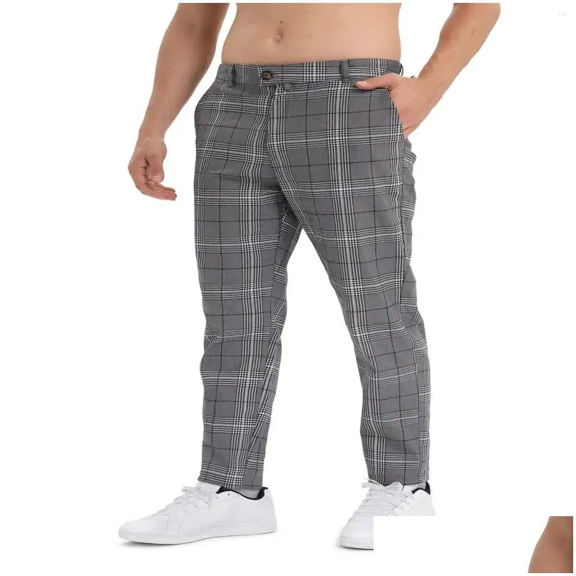 Men`s Pants Mens Cargo Relaxed Fit Sport Jogger Sweatpants Drawstring Outdoor Trousers With Pockets