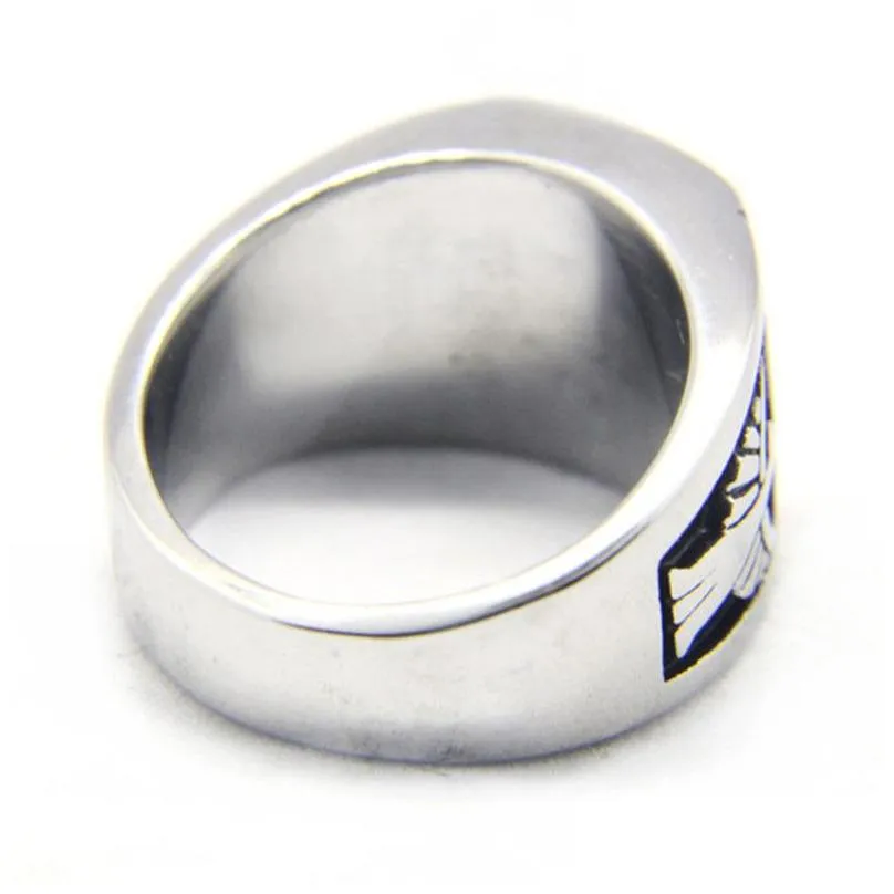 5pcs lot New Flying  Biker Ring 316L Stainless Steel Fashion Jewelry Popular Motorcycles Cool Ring231s