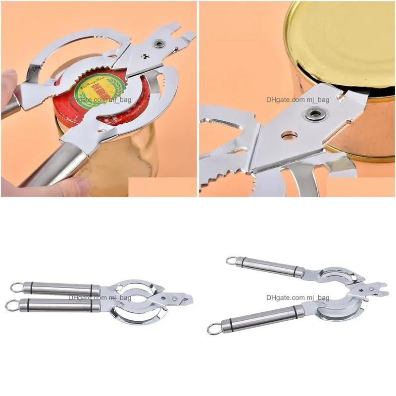 Openers Mtifunction Lid Jar Opener Handy Screw Cap Openers Mti Purpose Can Bottle Grip Wrench Kitchen Gadgets 210319 Drop Delivery Hom Dhwka