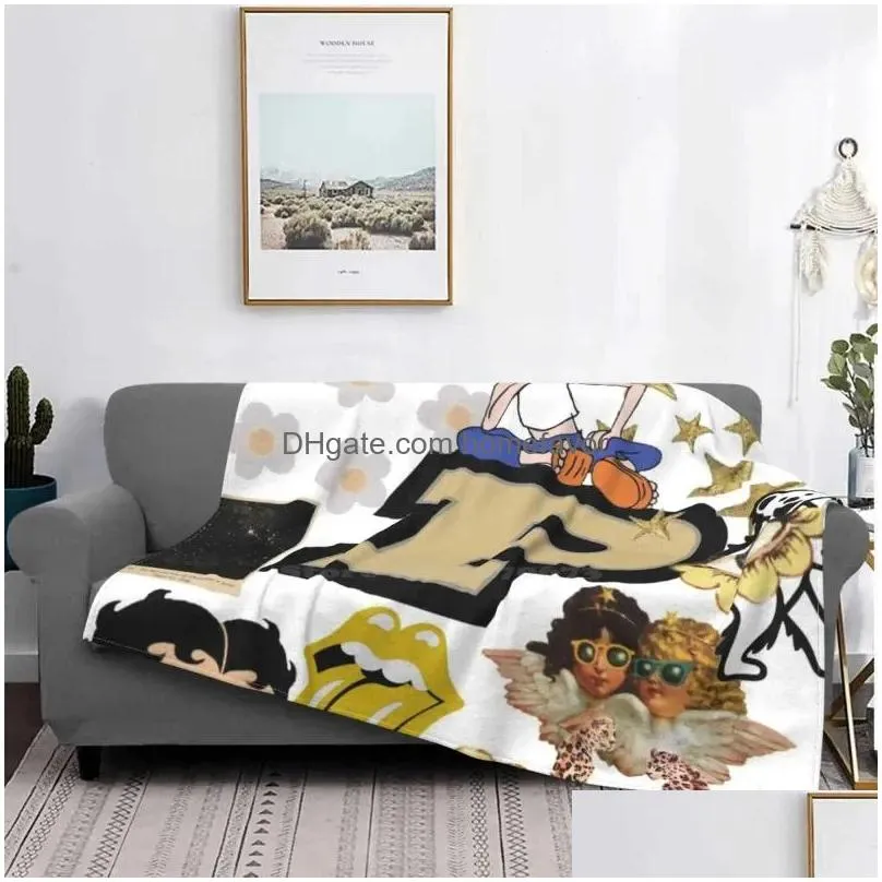 blankets purdue collage creative design comfortable warm flannel blanket college cute trendy y2k alcohol vsco dorm room usc