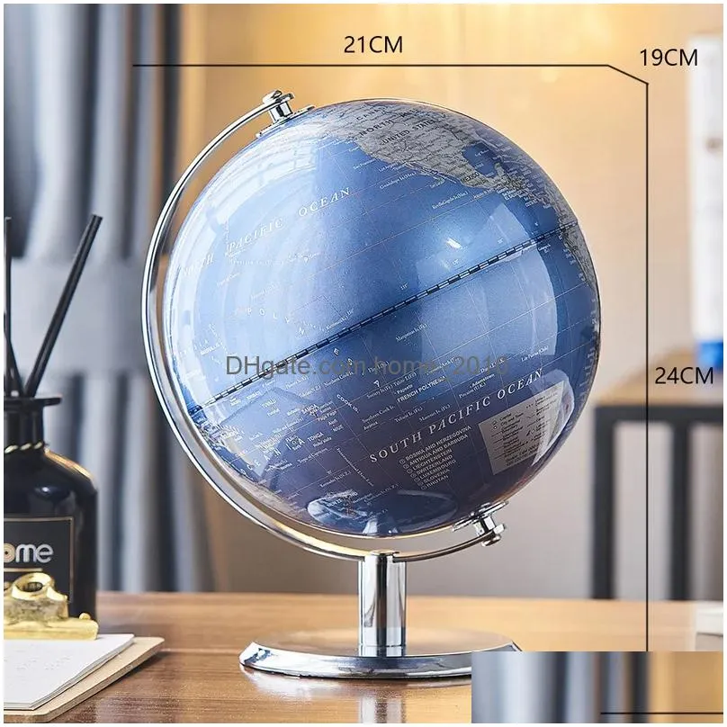 retro world globe decoration terrestrial globe world map globe modern home decor geography education office desk accessories 220510