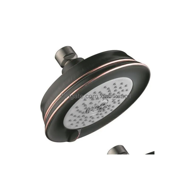 hansgrohe croma 100 classic showerhead 3- 2 5 gpm in rubbed bronze