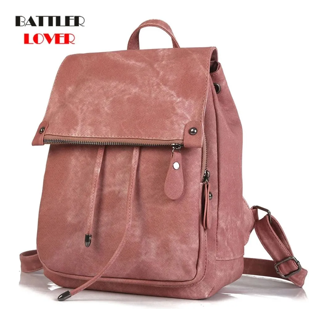 Leather Backpack Women Backpacks for Teenage Girls School Bags Summer Brand Vintage Bagpack Mochilas Escolar
