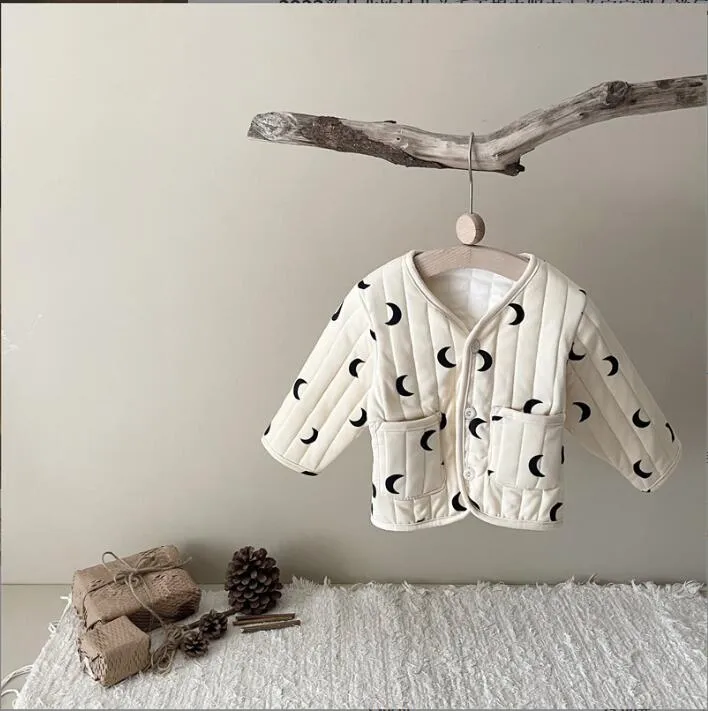 2023 new nordic style childrens handmade cotton inner liner for small and medium-sized childrens babies ladies and foreign style cotton jackets