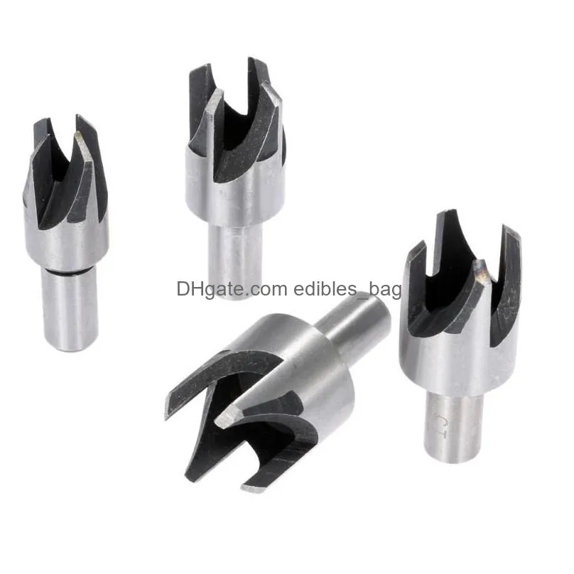 furniture accessories 4pcs wood plug cutter cutting tool woodwork drill bit set claw cork 6mm10mm13mm16mm4566610