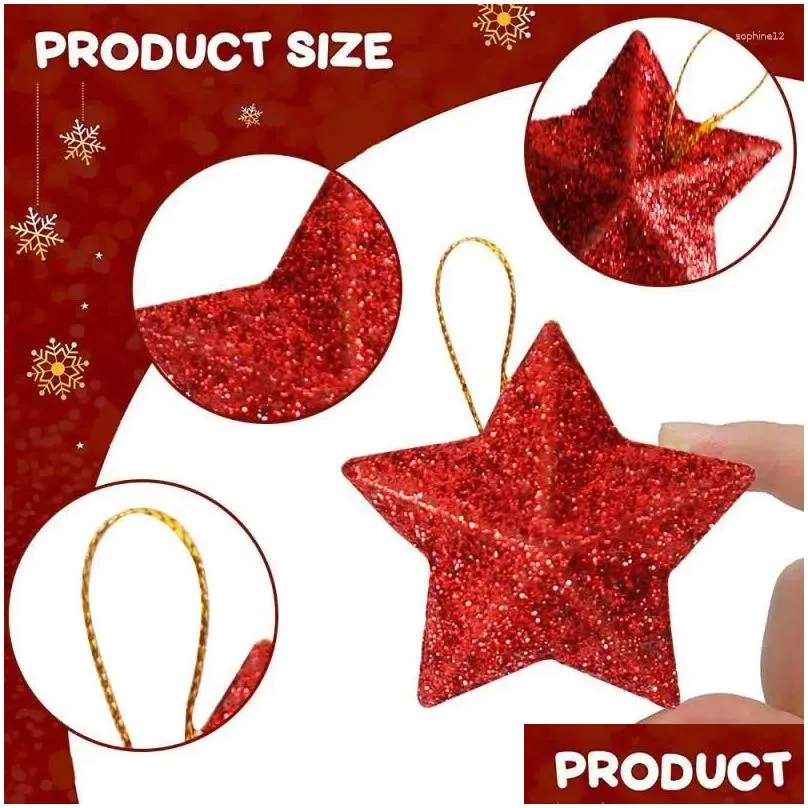 Christmas Decorations Star Jewelry Unique Design Decoration Selected Materials High Quality Gift Ideas Trend