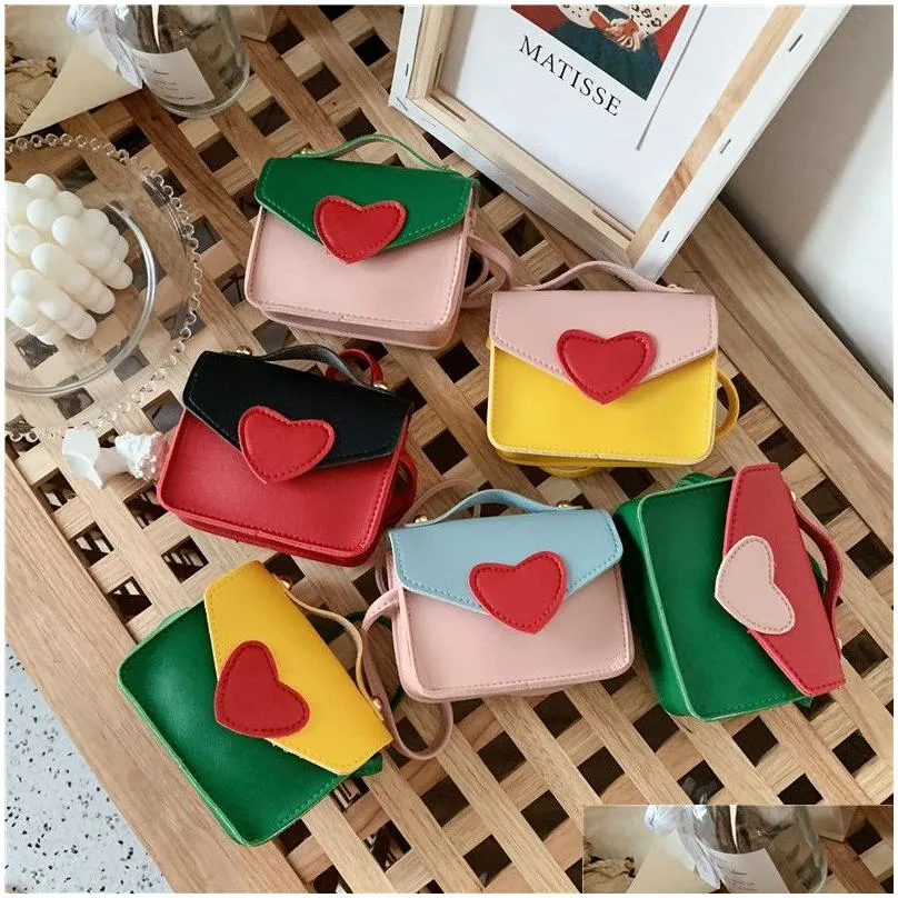 Purse Baby Toddler Mini Coin Purse Leather Kawaii Kids Small Zero Wallet Bag Little Girl Money Change Purses Gift Drop Delivery Baby, Dhzti