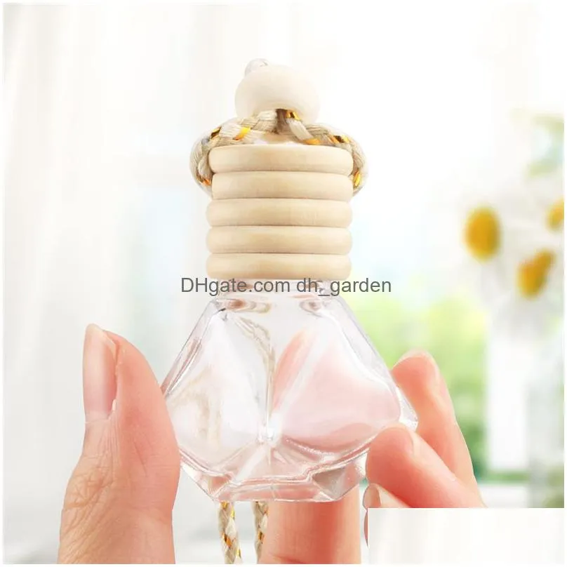 Perfume Bottles Wholesale Car Per Bottle Diffusers Pendant Ornament Air Freshener For  Oils Fragrance Refillable Em Dhgarden Dhlv8