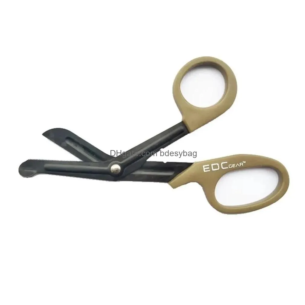 Scissors Emt Edc Survive Paramedic Rescue Scissor Trauma Gauze Ifak Emergency First Aid Outdoor Nurse Utility Camp Hike Ss0118 Drop De Otllx