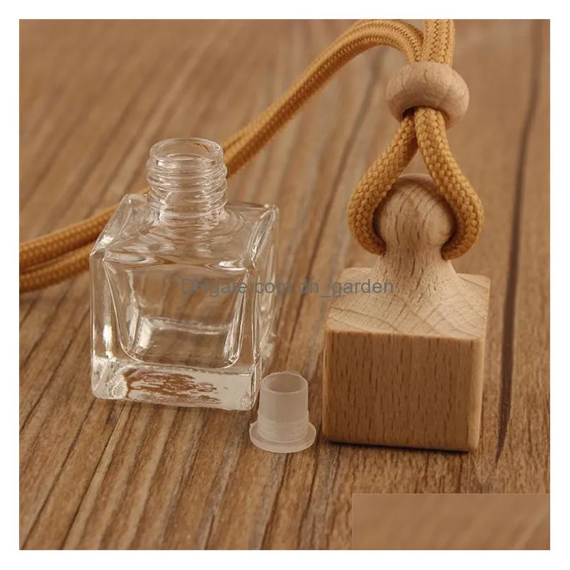 Perfume Bottles Wholesale Car Per Bottle Home Diffusers Pendant Ornament Air Freshener For  Oils Fragrance Empty Gl Dhgarden Dhwbt