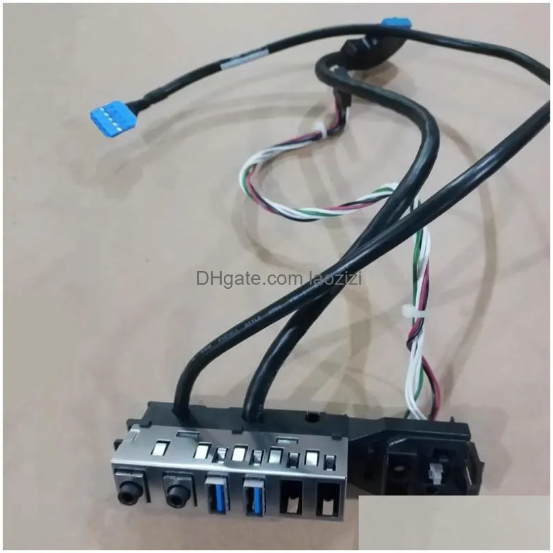computer usb 3.0 socket and on/off power button switch with cable replacement for hp 480 g2 490 g2 400 g2 mt chassis