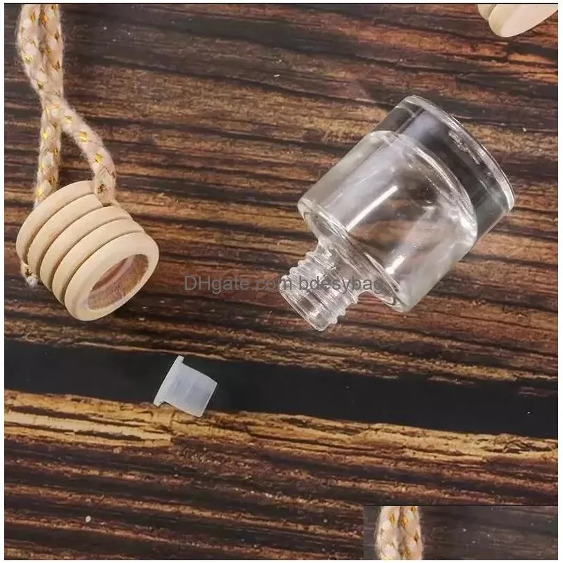  Oils Diffusers Car Air Outlet Freshener Diffuser Bottle Clip Per Empty Pendant  Oil Fragrance Hanging Ornament Ss12 Otczy