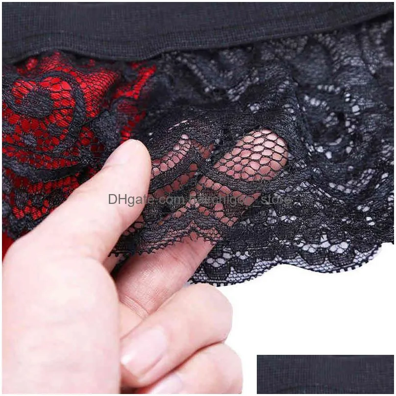 man string langerie sexy panties for men sissy underwear lace thong enhance pouch briefs string homme sexy gay dentelle j05 w220324