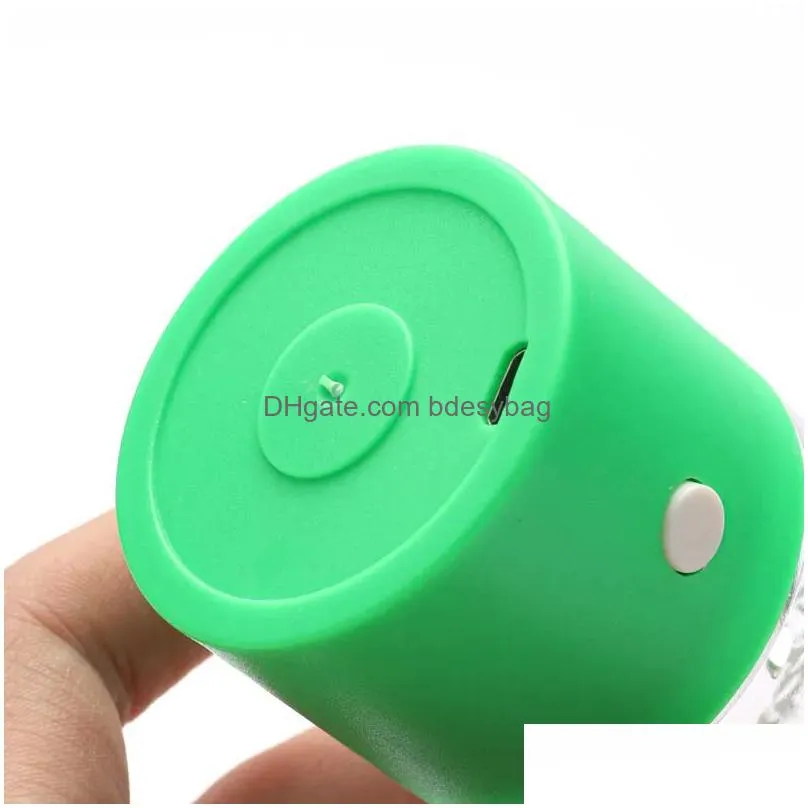 Herb Grinder Electric Smoke Grinder Smoking Accessories Herb Tabacco Crusher With Charging Ss0422 Drop Delivery Home Garden Household Otslv