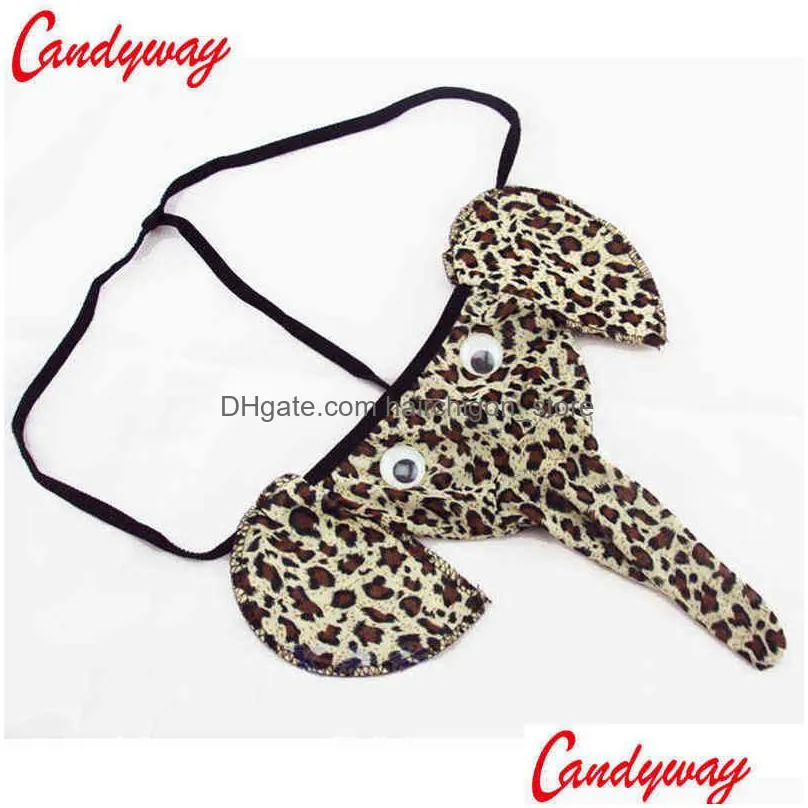 sexy elephant g-strings pant cosplay lover adult for man thongs product role briefs sexy lingerie bd013 w220324
